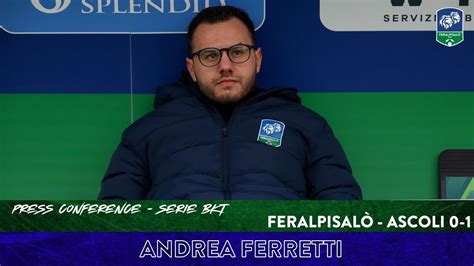 Feralpisal Ascoli Le Parole Del Direttore Sportivo