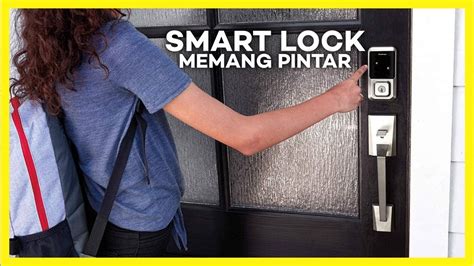 Smart Door Lock Terbaik Kunci Pintu Digital Canggih Nih Youtube