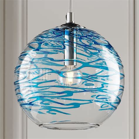 SWIRLING GLASS GLOBE PENDANT LIGHT From Shades Of Light 3D Model CGTrader