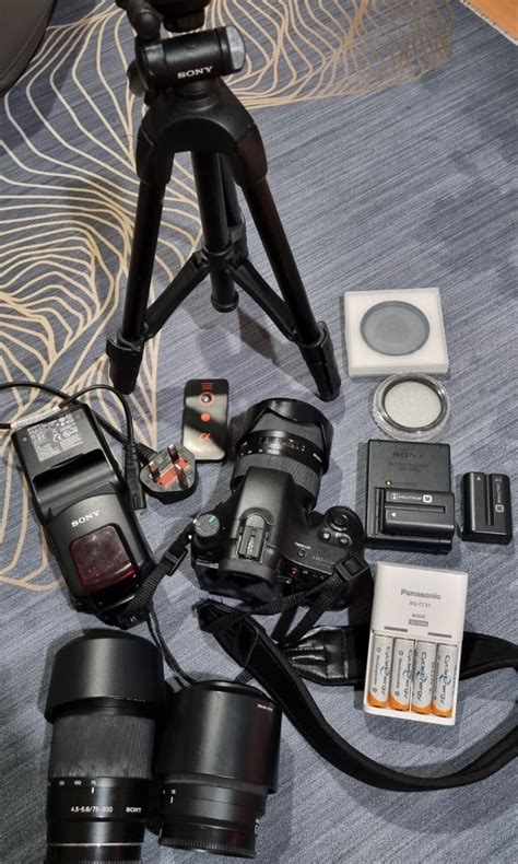 Sony A65 Set Photography Cameras On Carousell