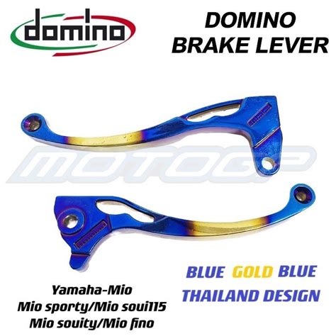 1 Pair CNC Alloy Domino Brake Lever Thailand Design For Yamaha Mio