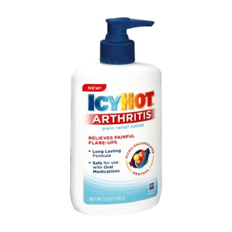 Icy Hot Arthritis Pain Relief Lotion 5.5 Ounce