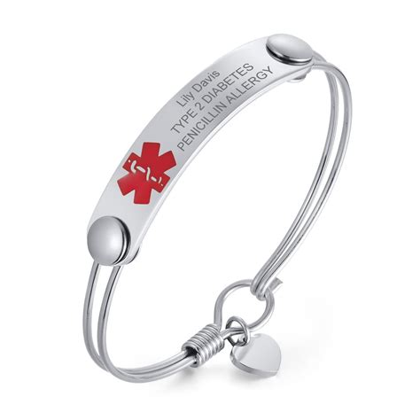 Pacemaker Medical Alert Bracelet For Women Artofit