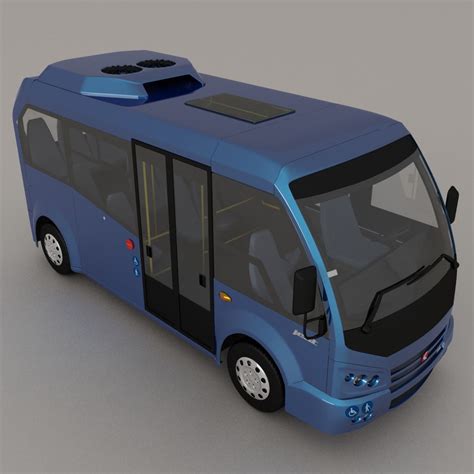 Karsan Jest Minibus 3D Model $49 - .max .fbx .obj - Free3D