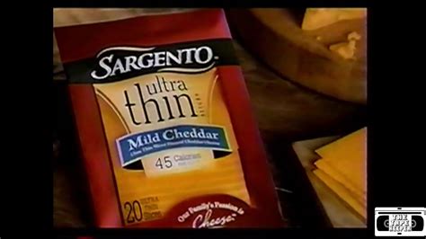 Sargento Ultra Thin Cheese Slices Commercial 2013 Youtube