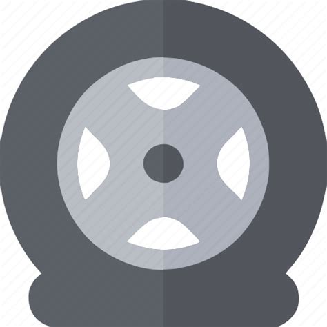 Flat Tire Icon Download On Iconfinder On Iconfinder