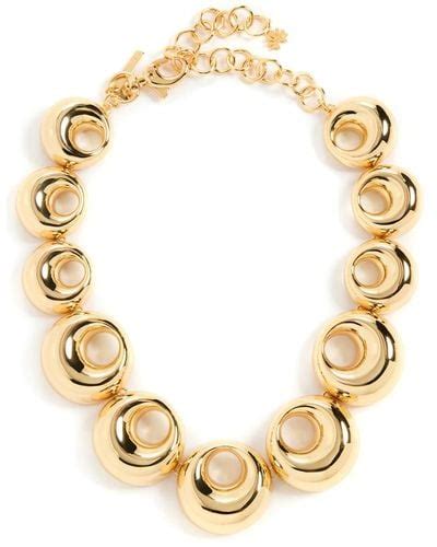 Metallic Lele Sadoughi Necklaces For Women Lyst