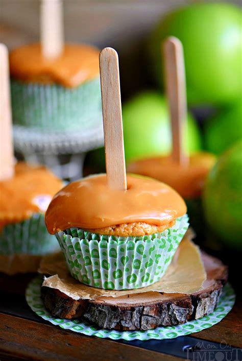 Caramel Apple Cupcakes Mom On Timeout