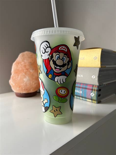 Super Mario Cup Mario Luigi Yoshi Toad Gaming Nintendo