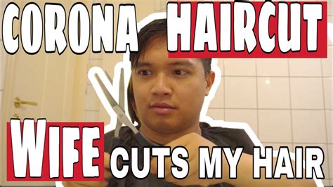 Corona Haircut My Wife Cuts My Hair Vlog 46 Youtube