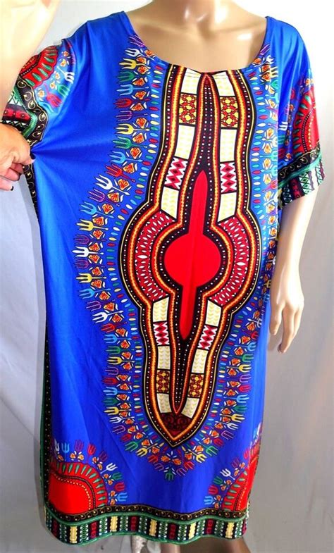 Jessica Taylor Women Plus Size 1x 2x 3x Dashiki African Summer Sun