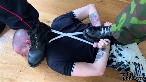 Skinhead Used Bare By Two Men And Loving It Gay Military Porn Xhamster