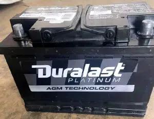 Duralast Platinum H Agm Battery Table Chart