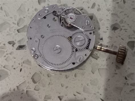 Vintage BULER BF 866 Watch Movement MANUAL WIND -- Not Work Good ...