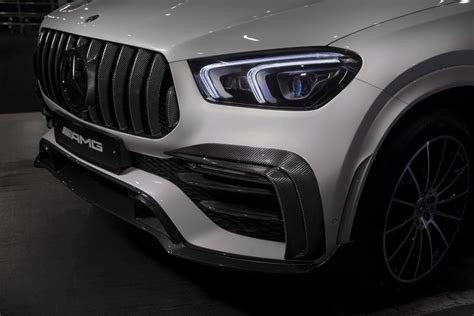 Front Bumper Lip BS Style Carbon For Mercedes Benz GLE V 167 AMG Line