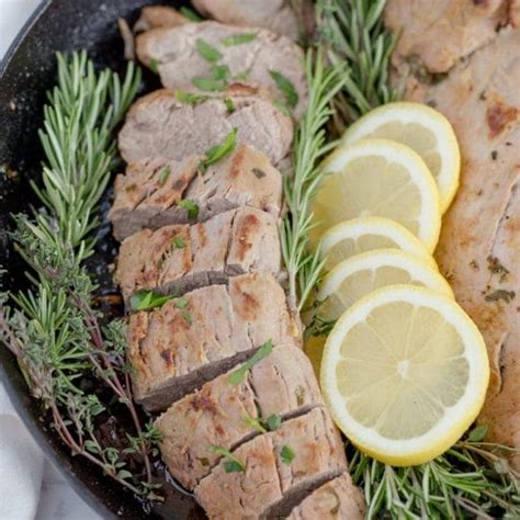 Lemon Herb Pork Tenderloin Yellow Bliss Road