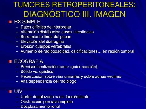 Ppt Ganglioneuroma Y Otros Tumores Retroperitoneales Primarios A