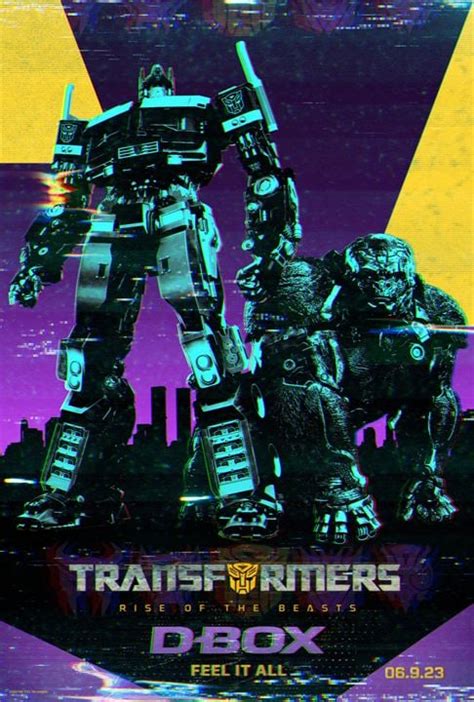 Affiche Du Film Transformers Rise Of The Beasts Photo Sur