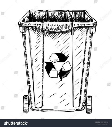 Recycling Plastic Sketch Images Stock Photos Vectors