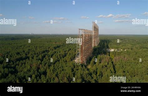 Aerial View Of The Duga Radar Station Near The City Of Chernobyl 2