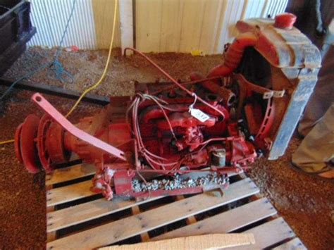 Conntinental Ihc Combine Engine Loose Ziemer Hilbrands Auctions