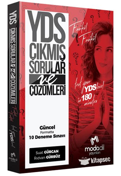 YDS Çıkmış Sorular Ve Çözümleri 10 Sınav Fasikül Modadil Yayınları