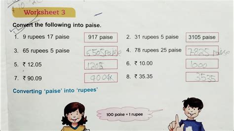 Dav Class 3 Maths Unit 7 Worksheet 3 All Questions Solved Youtube