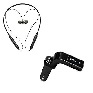 Drumstone Combo Pack Of Items Wr Wireless Bluetooth Earphone