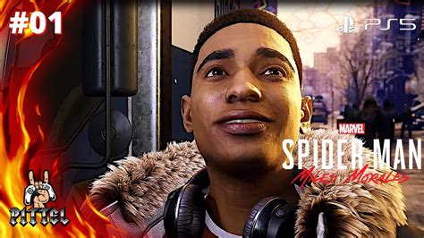 SPIDER MAN MILES MORALES NO PS5 01 O INÍCIO DE GAMEPLAY DUBLADO EM