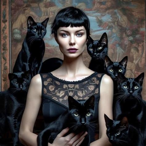 Pin By Yare Goode On Soft Gothic In 2024 Cat Art Fairytale Art Art