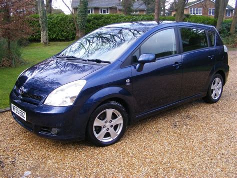 Toyota Corolla Verso D 4d T3 7 Seater People Carrier 2005 Reg 136 000 Miles Blue Metallic