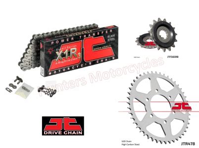 Kawasaki Z650 RS JT X Ring Heavy Duty Chain And JT Quiet Sprocket Kit