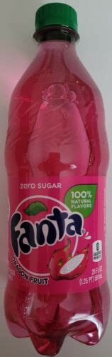 Buy New Fanta Dragon Fruit Flavored Soda 20 Oz Bottle Free Worldwide