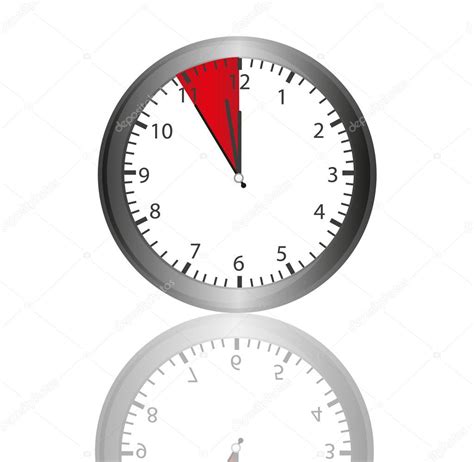 Time Is Up Clock — Stock Vector © Yupiramos 6117675