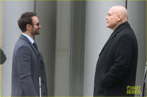 Charlie Cox Spotted Filming Daredevil Scenes With Vincent D Onofrio