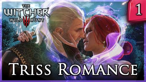 The Witcher 3 ♥ Triss Merigold Romance Part 1 ♥ Kiss Under The