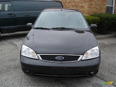 2005 Pitch Black Ford Focus Zx3 Ses Coupe 21458622 Photo 2 Car Color Galleries