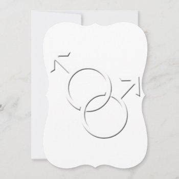 Same Sex Wedding Invitations Paperann