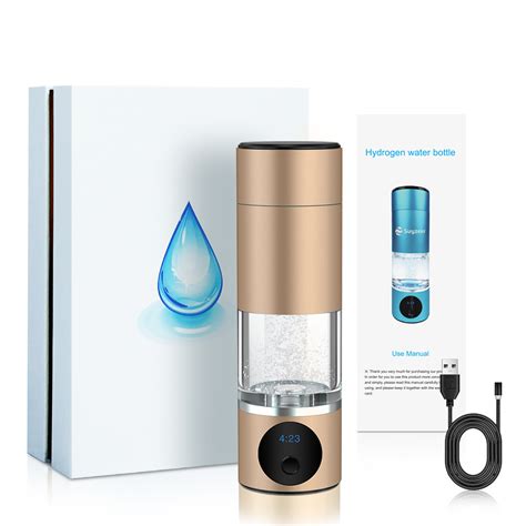 Suyzeko 5000ppb Hydrogen Concertration Alkaline Hydrogen Rich Water