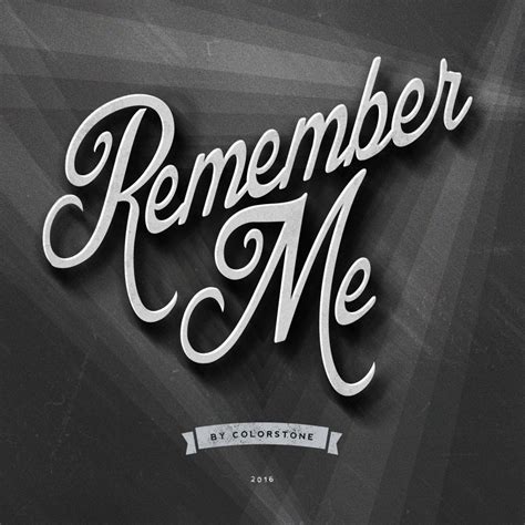 RememberMe-Cover-02 | Colorstone