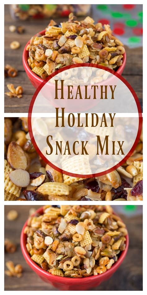 Healthy Holiday Snack Mix - Super Healthy Kids