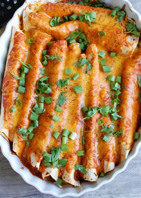 Easy Vegetarian Enchiladas Recipe A Cedar Spoon