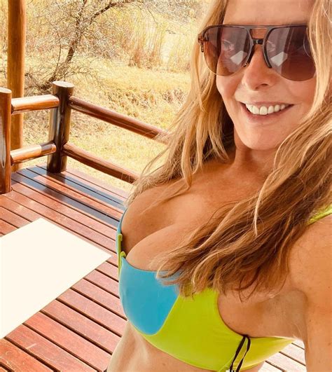 Carol Vorderman S Most Eye Popping Bikini Looks Ahead Of I M A