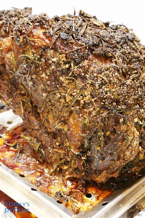 How To Slow Cook A Ribeye Roast In The Oven Todays Delight