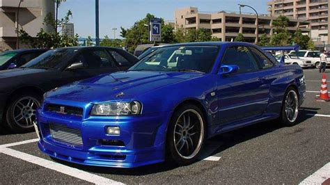 Nissan Skyline GT R R34 que usó Paul Walker en Rápido y Furioso 4