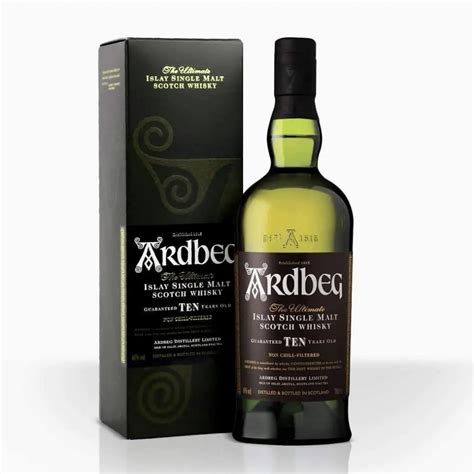 Ardbeg 10 Years Whisky 0,7l 46% - Minőségi, rumok, ginek, ki