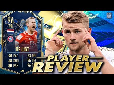 96 TEAM OF THE SEASON DE LIGT PLAYER REVIEW TOTS FIFA 23 Ultimate