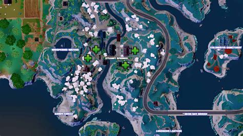 All Hot Spring Locations In Fortnite Chapter Season N G