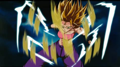 Artstation Ssj2 Caulifla 90s Style