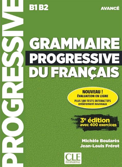 新版法语语法渐进高级 Grammaire Progressive Avancé B1b2 知乎